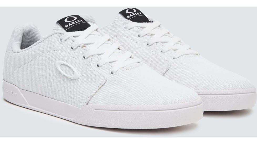 Oakley Logo Canvas Flyer Sneaker - Mens, White, 13.0, 13551-100-13.0