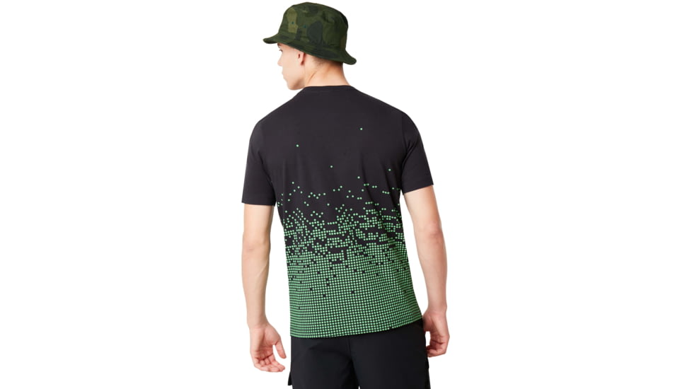 Oakley Logo Digital Tee - Mens, Blackout, Medium, 457926-02E-M