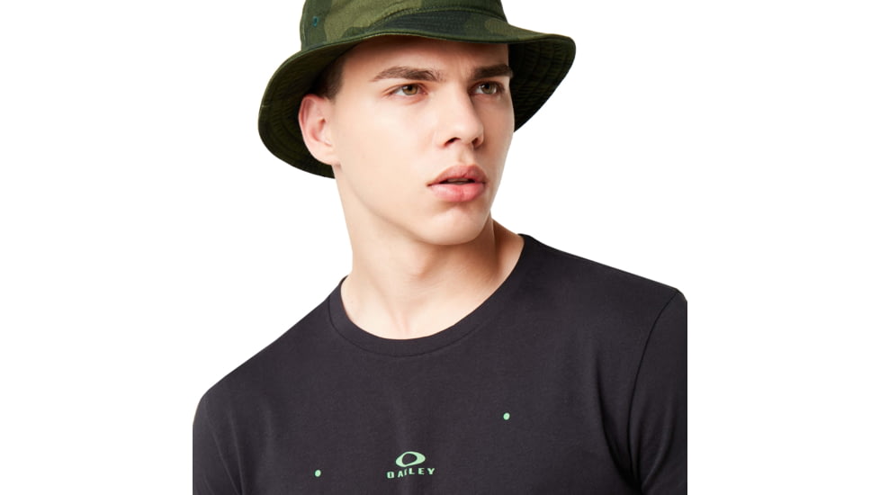 Oakley Logo Digital Tee - Mens, Blackout, Medium, 457926-02E-M