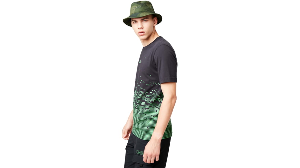 Oakley Logo Digital Tee - Mens, Blackout, Medium, 457926-02E-M