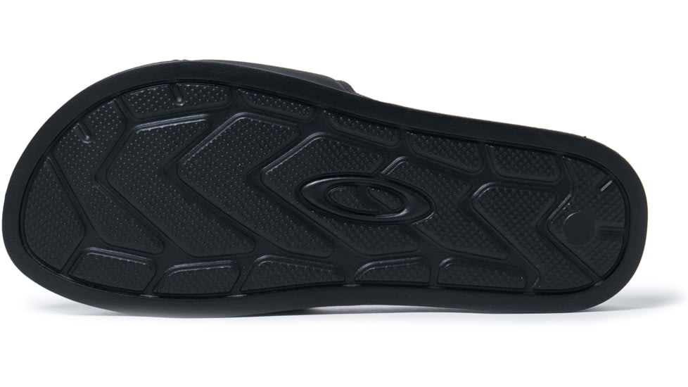 Oakley Logo Ellipse Slide - Mens, Blackout, 7.5, 15205-02E-7.5
