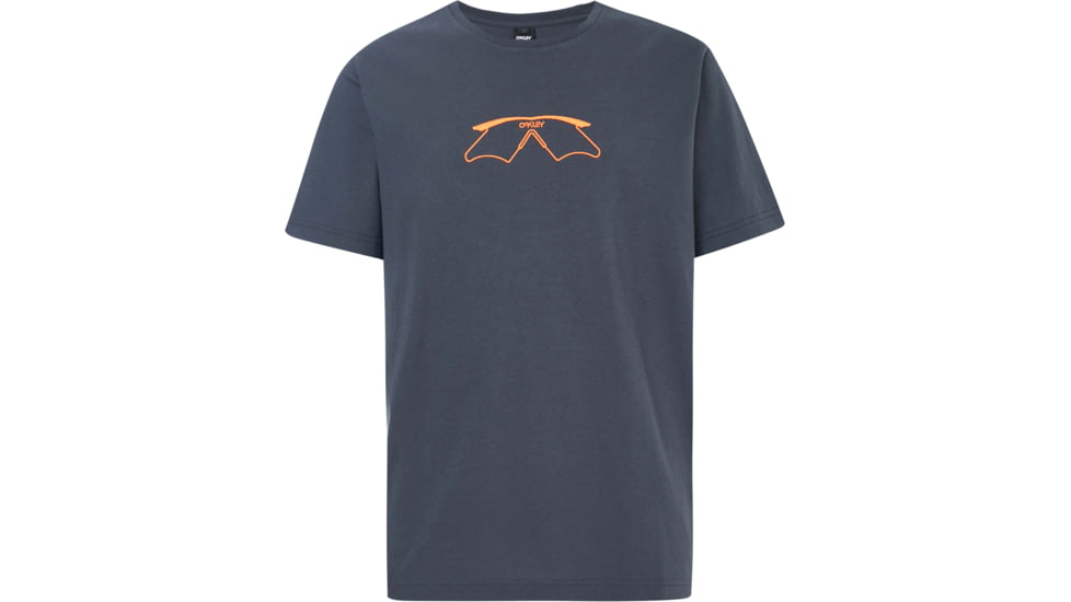 Oakley Logo Mumbo Short Sleeve Tee - Mens, Uniform Grey, 2XL, FOA400057-25N-XXL