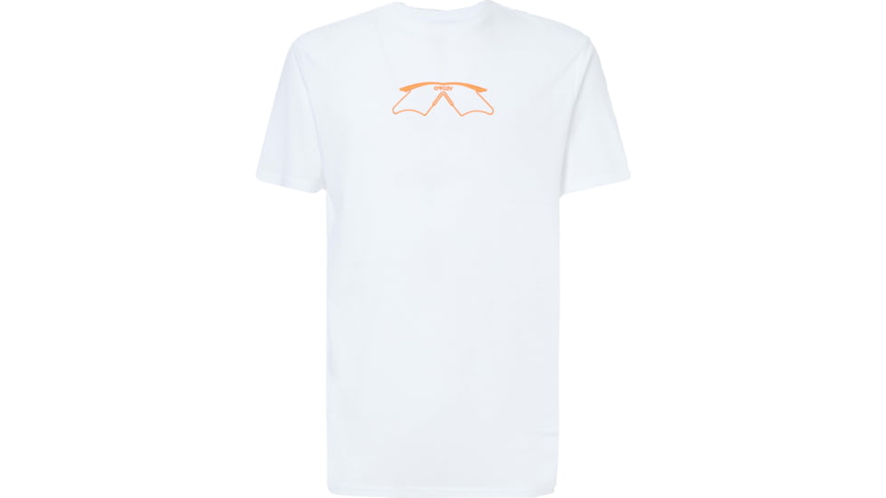 Oakley Logo Mumbo Short Sleeve Tee - Mens, White, Extra Small, FOA400057-100-XS