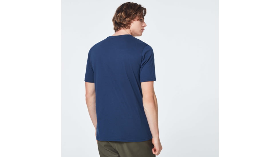 Oakley Logo Patch Short Sleeve Tee - Mens, Universal Blue, Small, FOA400605-6ZZ-S
