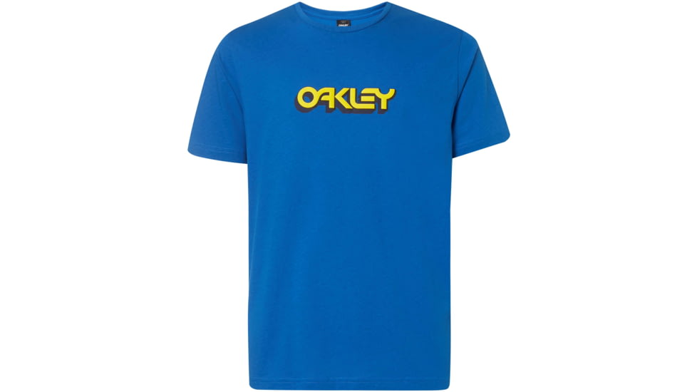 Oakley Logo Tridimensional Tee - Mens, Electric Shade, Extra Small, 457892-66X-XS