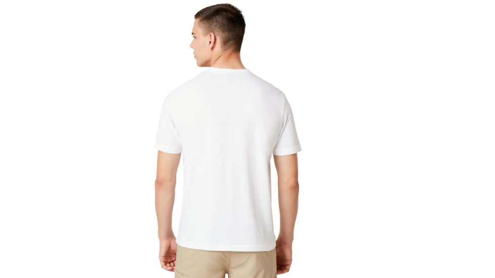Oakley Logo Tridimensional Tee - Mens, White, Small, 457892-100-S