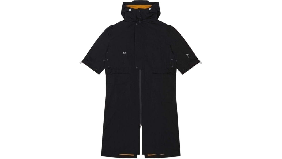 Oakley Long Double Coat - Mens, Blackout, Small, 412730-02E-S