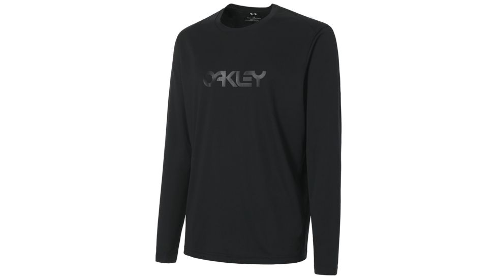 Oakley Long Sleeve Surf Tee - Mens, Blackout, 2XL 482359-02E-XXL