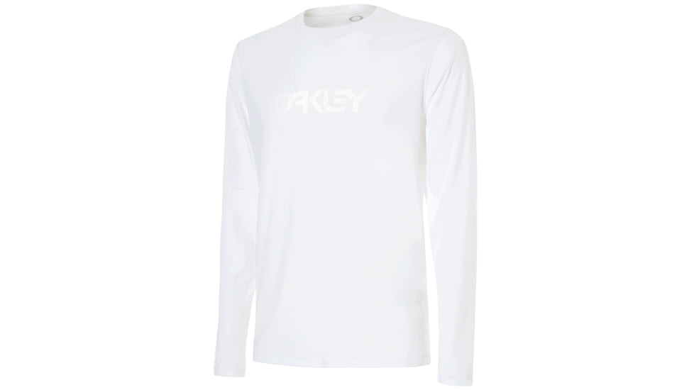 Oakley Long Sleeve Surf Tee - Mens, White, Extra Large, 482359-100-XL