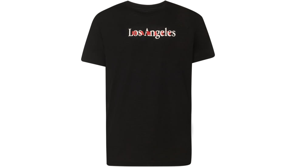 Oakley Los Angeles Short Sleeve Tee - Mens, Blackout, Small, 457789-02E-S