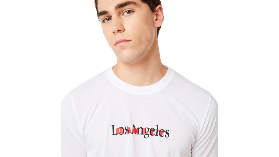 Oakley Los Angeles T-Shirt - Mens, White, Small, 457789-100-S