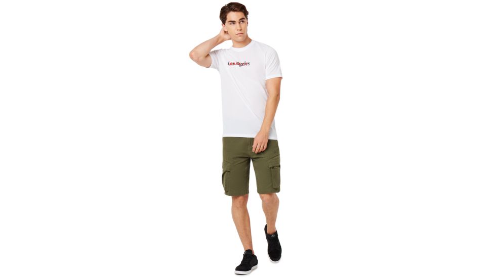 Oakley Los Angeles T-Shirt - Mens, White, Small, 457789-100-S