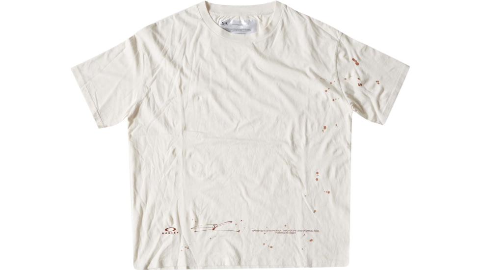 Oakley Luxe Gold Short Sleeve Tee - Mens, White, Large, 457462-100-L