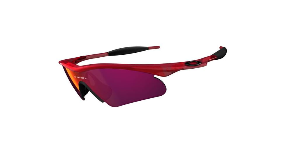 Oakley M-Frame Hyrid S Sunglasses - Crystal Red Frame w/ + Red Iridium Lenses 09-201