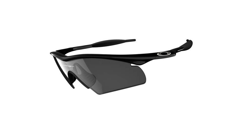Oakley M-Frame Hybrid Rx Sunglasses w/ Sport Implant - Jet Black Frame 