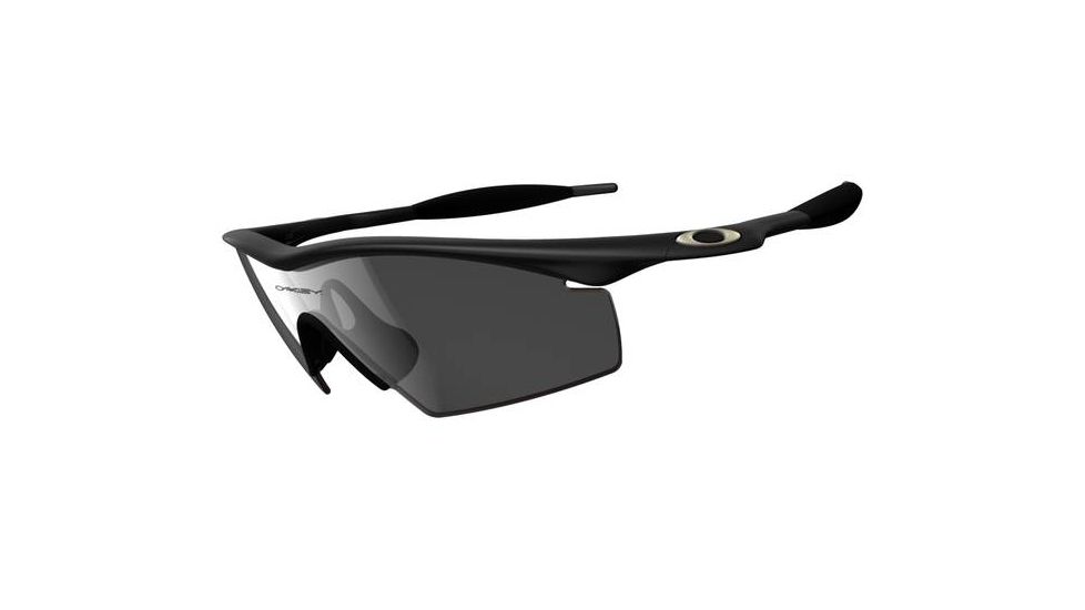 Oakley M-Frame Strike Rx Sunglasses w/ Sport Implant - Black Frame 