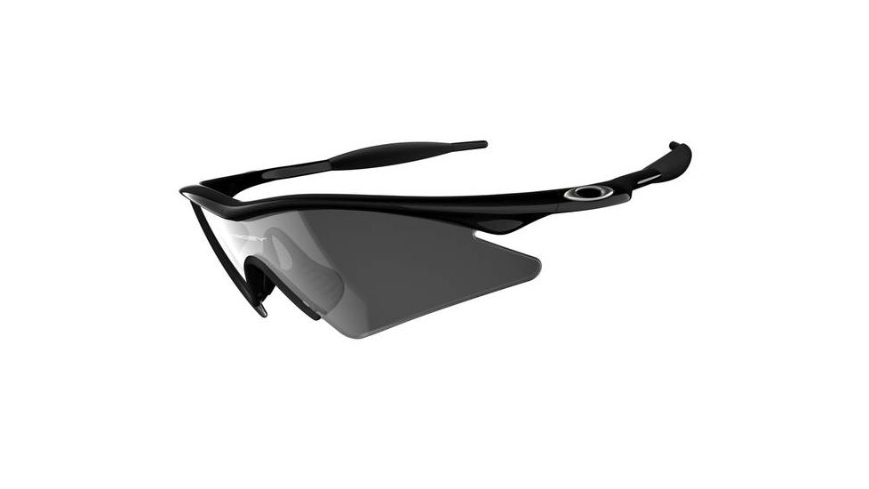 Oakley M-Frame Sweep Rx Sunglasses w/ Sport Implant - Jet Black Frame 