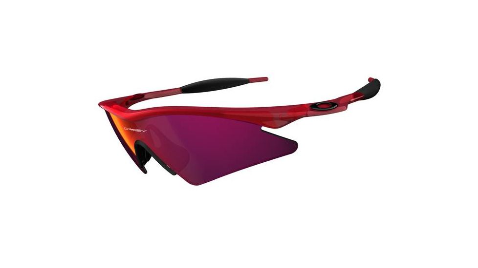 Oakley M-Frame Sweep Sunglasses - Crystal Red Frame w/ + Red Iridium Lenses 09-192
