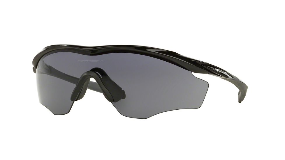 Oakley M2 FRAME XL OO9343 Single Vision Prescription Sunglasses OO9343-934301-45 - Lens Diameter 45 mm, Frame Color Polished Black