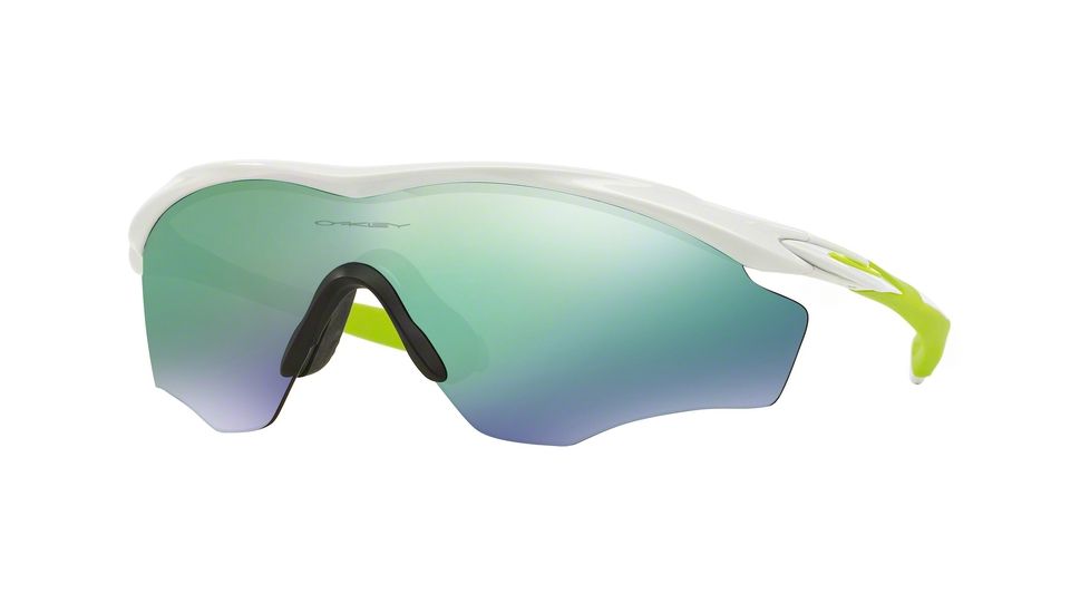 Oakley M2 FRAME XL OO9343 Single Vision Prescription Sunglasses OO9343-934307-45 - Lens Diameter 45 mm, Frame Color Polished White