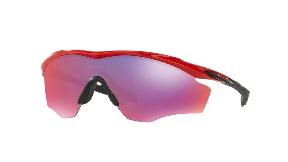 Oakley M2 FRAME XL OO9343 Single Vision Prescription Sunglasses OO9343-934311-45 - Lens Diameter 45 mm, Frame Color Redline