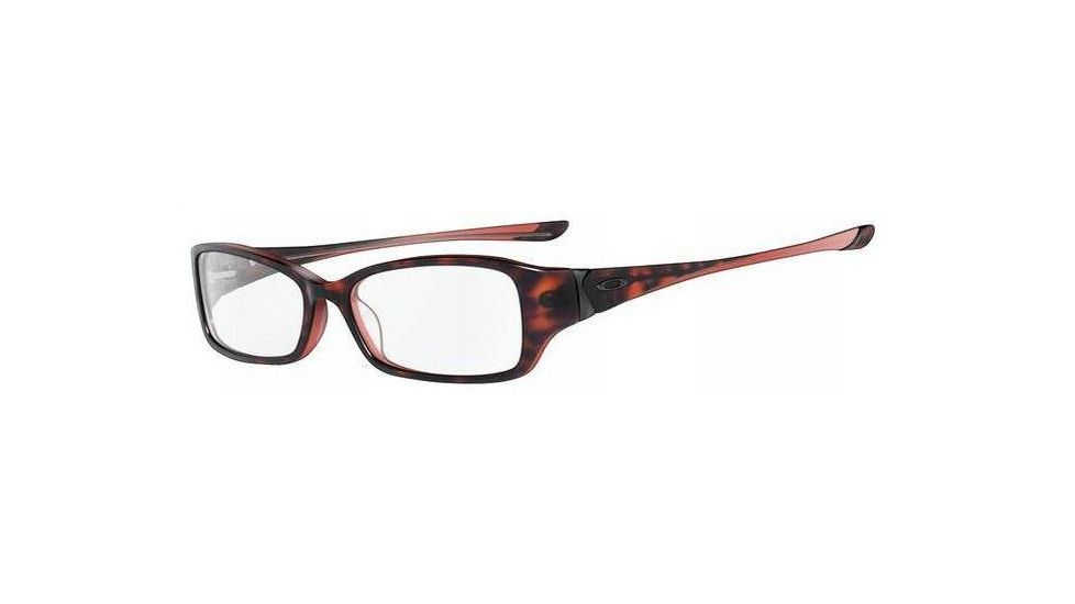 Oakley Macchiato 2.0 CrystalRed Tort Eyeglass Frames w/ Blank Lenses 12-040