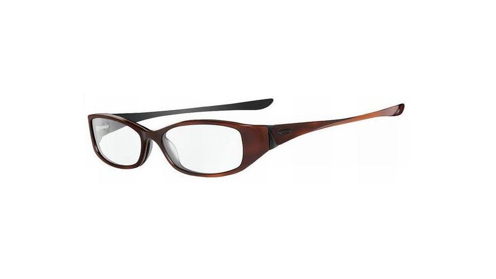 Oakley Macchiato 4.0 Dark Red Eyeglass Frames w/ Blank Lenses 12-043