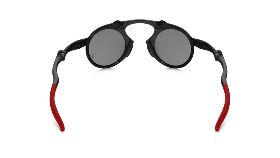 Oakley Madman Sunglasses Dark Carbon Frame, Black Iridium Polarized Lens-OO6019-06
