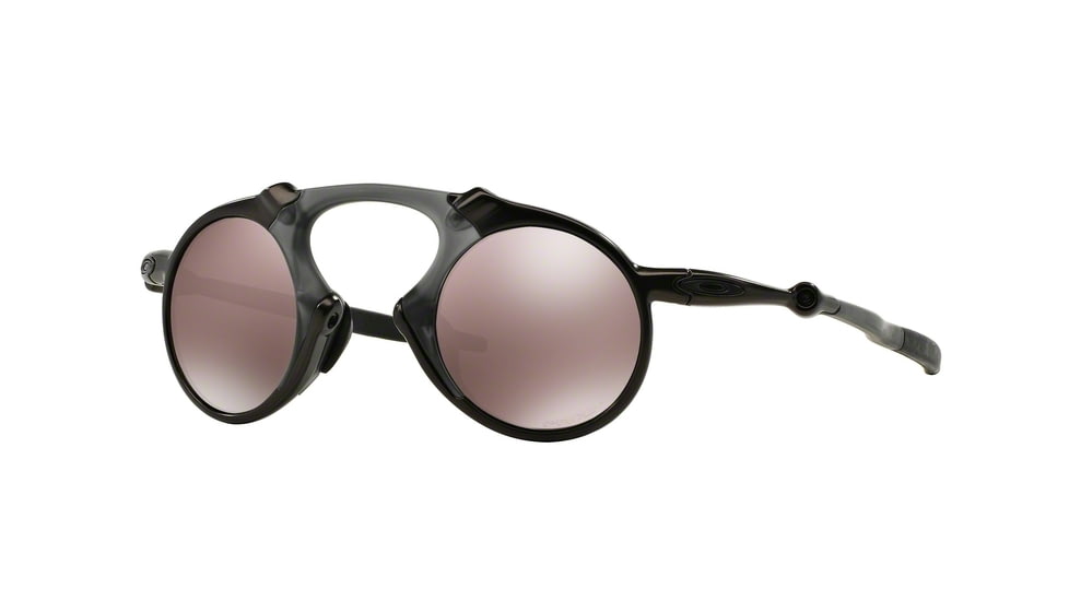 Oakley MADMAN OO6019 Single Vision Prescription Sunglasses OO6019-601905-41 - Lens Diameter 141 mm, Lens Diameter 41 mm, Frame Color Dark Carbon