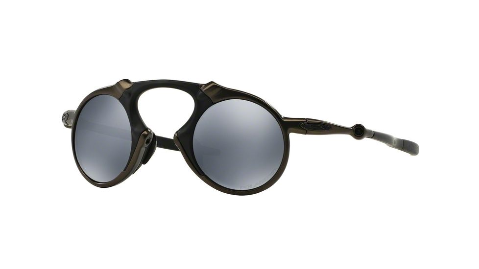 Oakley MADMAN OO6019 Single Vision Prescription Sunglasses OO6019-601902-41 - Lens Diameter 141 mm, Lens Diameter 41 mm, Frame Color Pewter