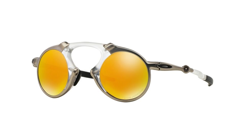 Oakley MADMAN OO6019 Single Vision Prescription Sunglasses OO6019-601907-41 - Lens Diameter 141 mm, Lens Diameter 41 mm, Frame Color Plasma