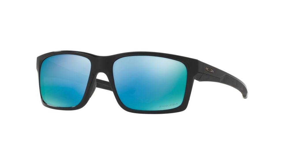 Oakley MAINLINK OO9264 Progressive Prescription Sunglasses OO9264-926421-57 - Lens Diameter 57 mm, Frame Color Polished Black