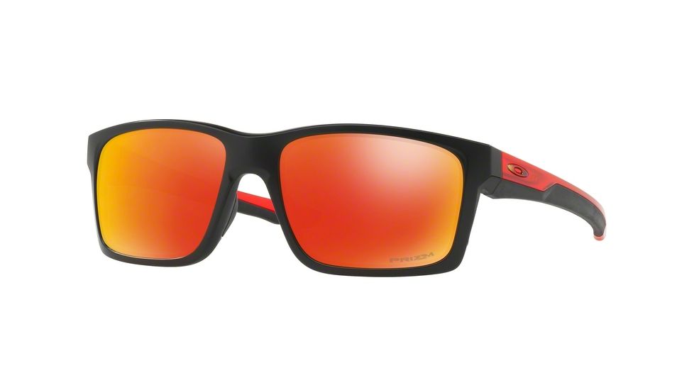 Oakley Mainlink OO9264 Progressive Prescription Sunglasses OO9264-926426-57 - Lens Diameter 57 mm, Frame Color Matte Black