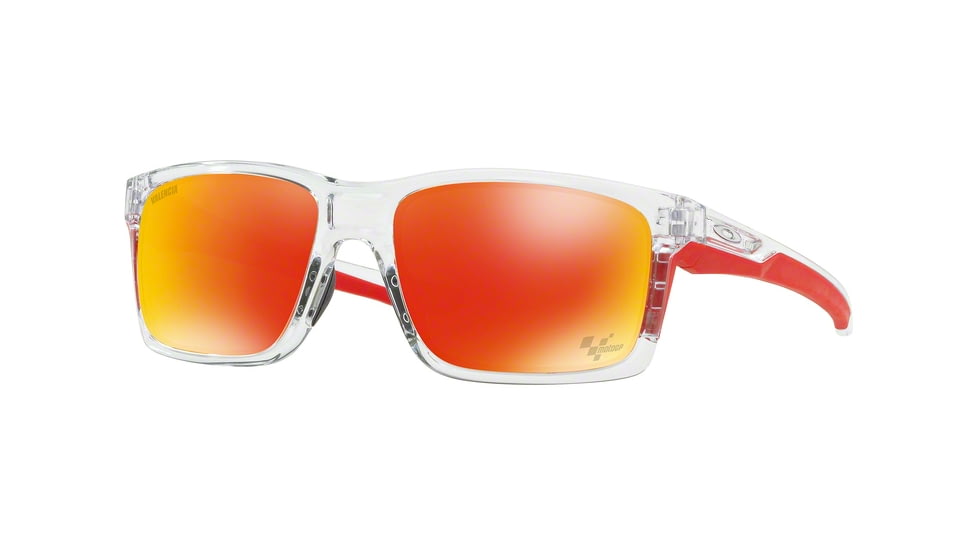 Oakley Mainlink OO9264 Progressive Prescription Sunglasses OO9264-926439-57 - Lens Diameter 57 mm, Frame Color Polished Clear