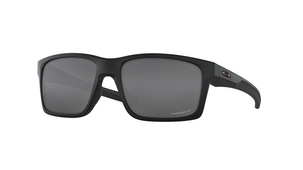 Oakley Mainlink OO9264 Progressive Prescription Sunglasses, 61mm, Matte Black, OO9264-926445-61-PRO