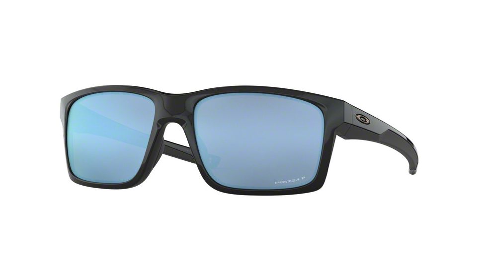 Oakley Mainlink OO9264 Progressive Prescription Sunglasses, 61mm, Polished Black, OO9264-926447-61-PRO