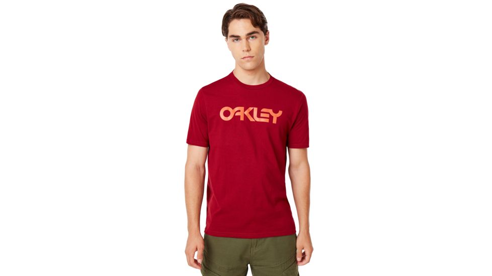 Oakley Mark Ii Tee - Men's, Raspberry, Extra Small, 457133-45A-XS