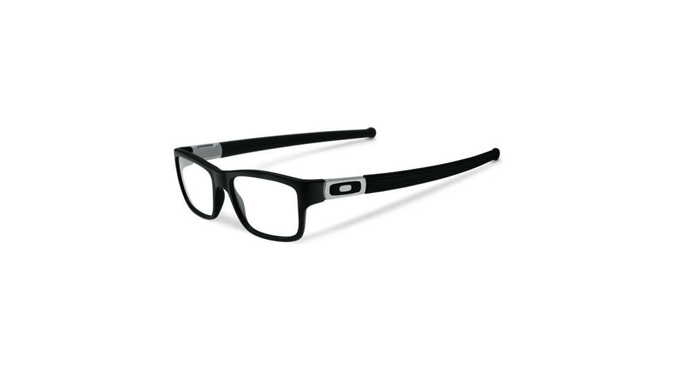 Oakley Marshal Mens Eyeglasses, Satin Black Frame, 51mm OX8034-0151