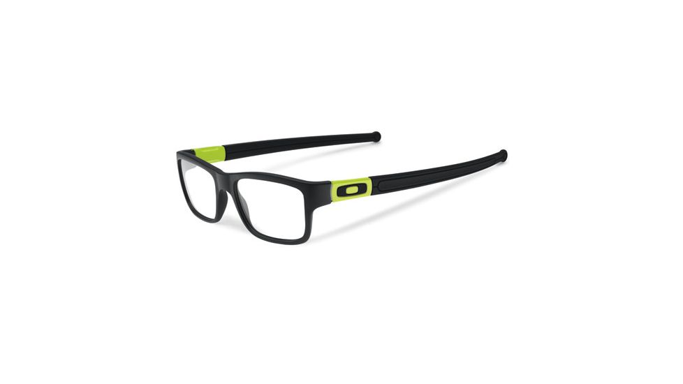 Oakley Marshal Mens Eyeglasses, Satin Black/Retina Burn Frame, 53mm OX8034-0553