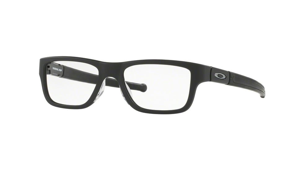 Oakley MARSHAL MNP OX8091 Progressive Prescription Eyeglasses 809101-55 - Satin Black Frame