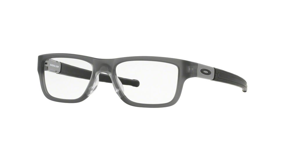 Oakley MARSHAL MNP OX8091 Progressive Prescription Eyeglasses 809102-55 - Satin Grey Smoke Frame