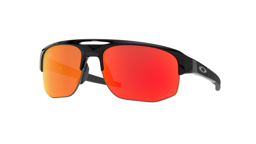 Oakley OO9424F Mercenary A Sunglasses - Men's, Polished Black Frame, Prizm Ruby Lens, 68, OO9424F-942412-68