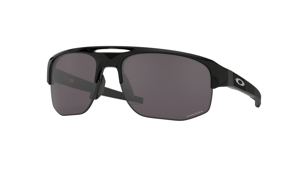 Oakley MERCENARY OO9424 Prescription Sunglasses, 70mm, Polished Black, OO9424-942401-70-SV