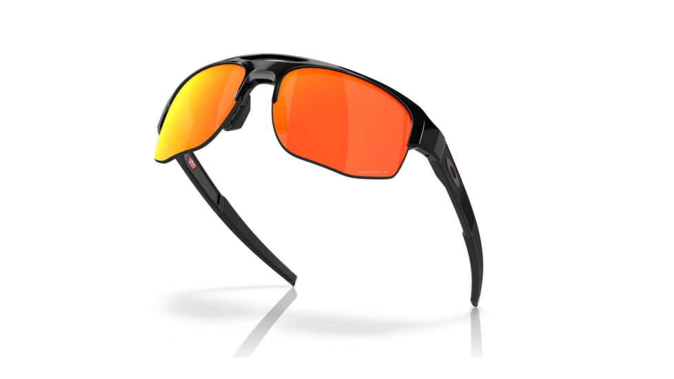 Oakley Mercenary Sunglasses, Black Frame, Prizm Ruby Iridium Polar Lens, 70mm, Polarized, OO9424-942417-70