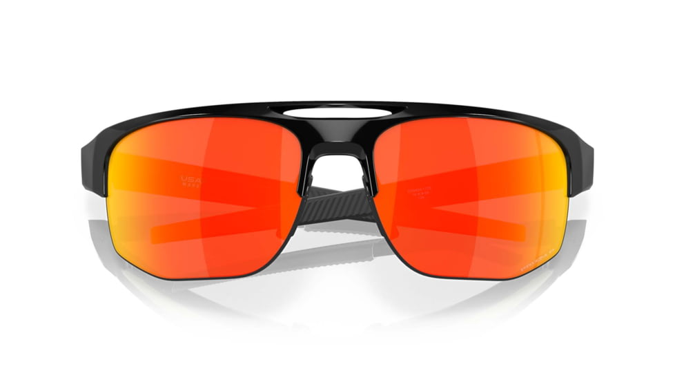 Oakley Mercenary Sunglasses, Black Frame, Prizm Ruby Iridium Polar Lens, 70mm, Polarized, OO9424-942417-70