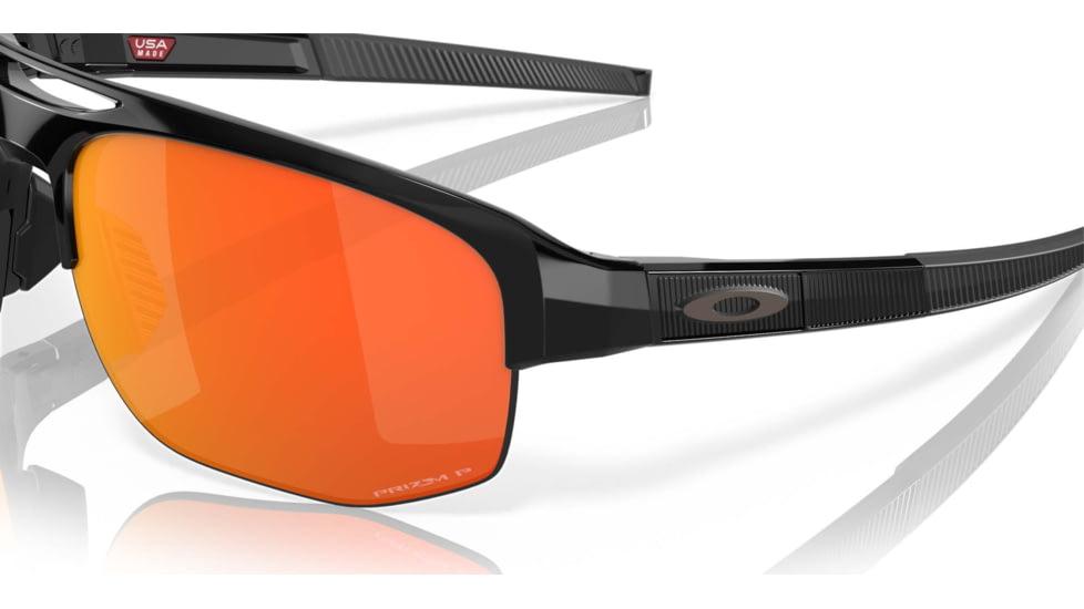 Oakley Mercenary Sunglasses, Black Frame, Prizm Ruby Iridium Polar Lens, 70mm, Polarized, OO9424-942417-70