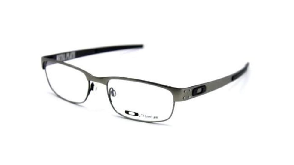 Oakley Metal Plate 53mm Pewter Single Vision Prescription Eyeglasses OX5038-0253