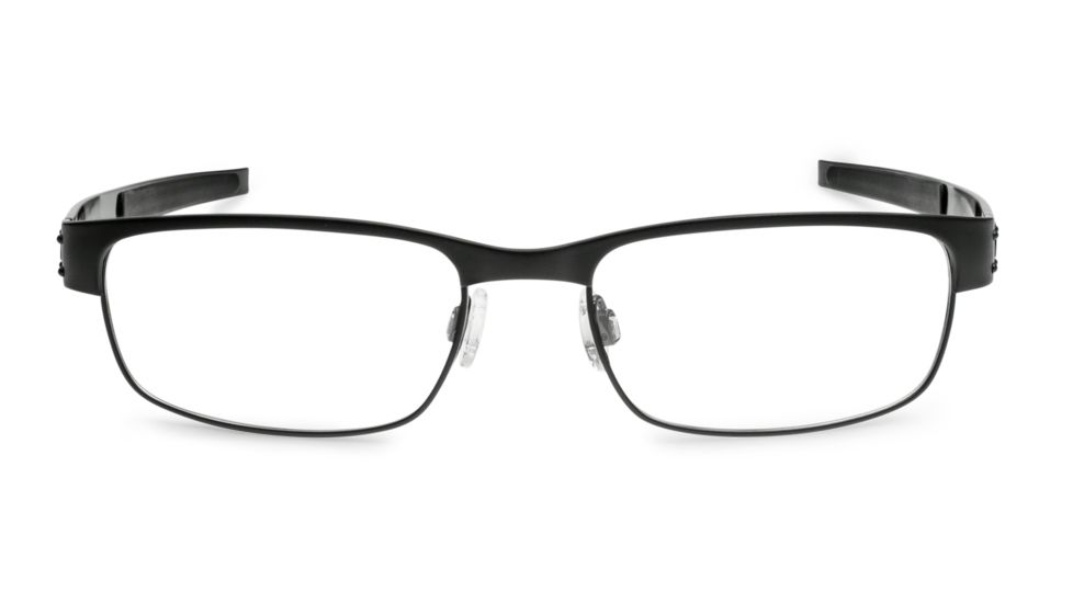 Oakley Metal Plate Eyeglasses, Brushed Chrome OX5038-0655