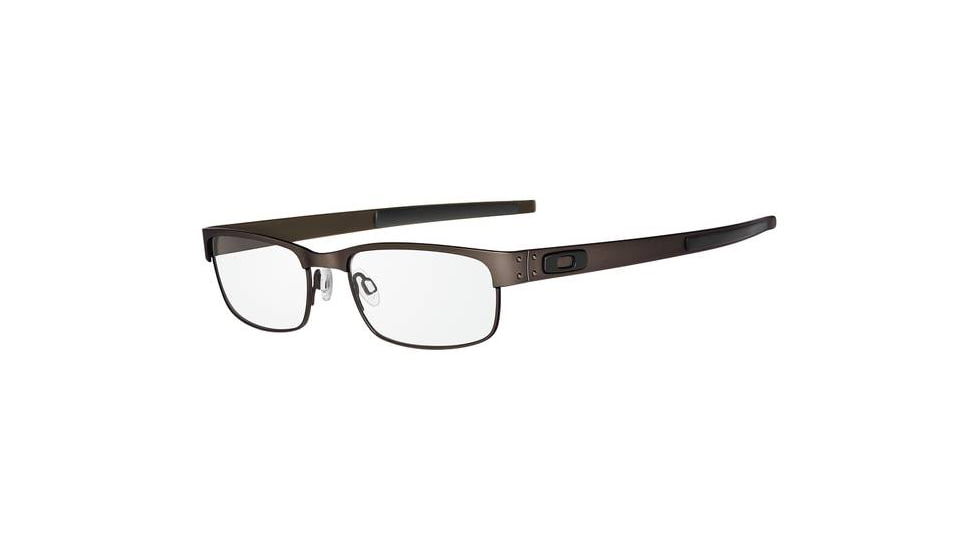 Oakley Metal Plate Eyeglasses, Dark Brown OX5038-0455