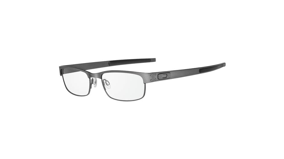 Oakley Metal Plate Eyeglasses Frame, Size 53 - Brushed Chrome 22-199